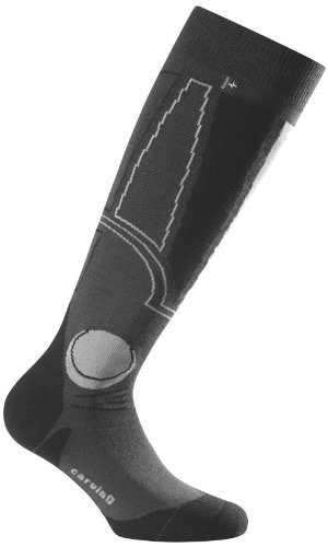 Rohner Socken Herren Socke Snow Sport Carving l/r, anthrazit, 42-44, 72_0083_ anthrazit von Rohner Socken