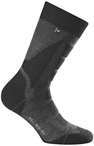Rohner Socken Trekking Socken Back-country L/R, anthrazit, 44-46, 62_2101 von Rohner Socken