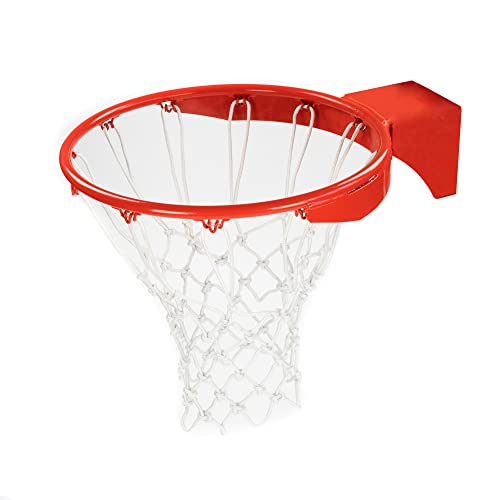 RomiSport Basketballkorb Basketball Basketballring mit Ring und Netz Qualität-und Sicherheitsgeprüft Ø45 Indoor und Outdoor von RomiSport