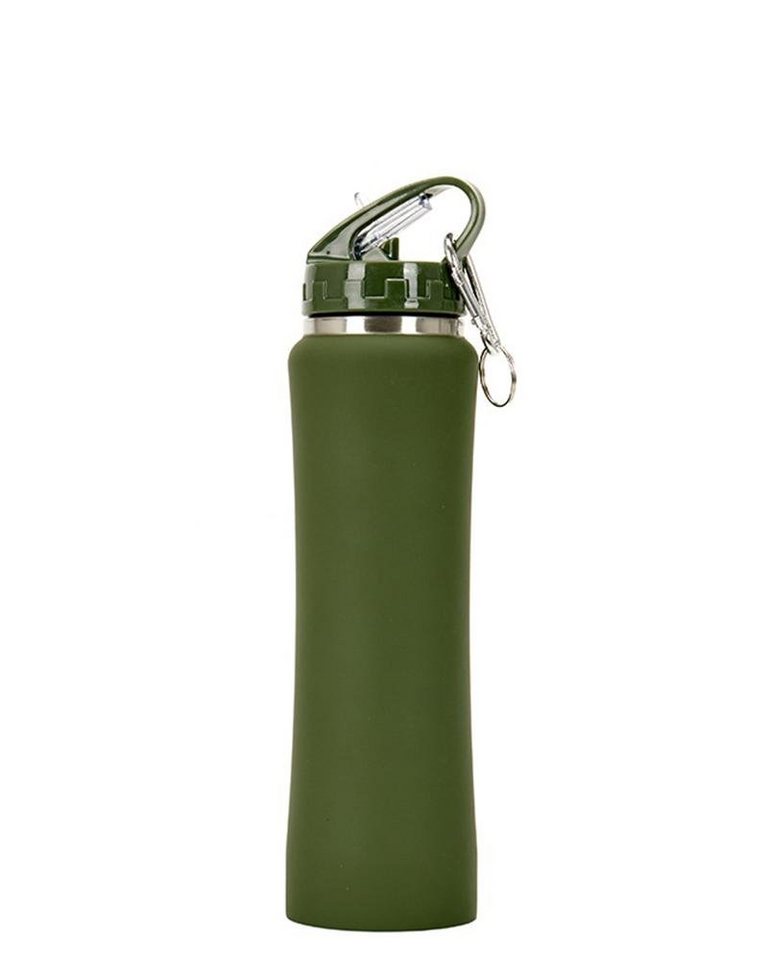 Rouemi Isolierflasche Auslaufsicherer Thermobecher, tragbarer Sport-Trinkflasche 750ml, Heiß- und Kaltgetränke Isolierung von Rouemi