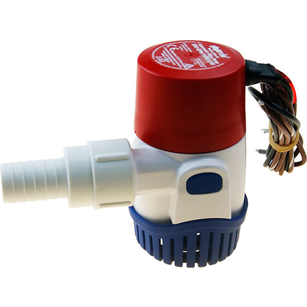 Rule Pumps 500 Gph 24v Automatic Bilge Pump Rot,Weiß,Blau 102 x 60 mm von Rule Pumps