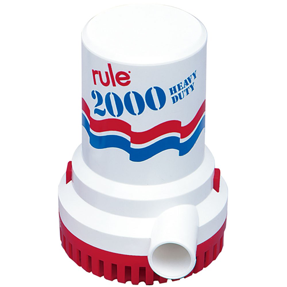 Rule Pumps Standard Sieres 2000gph 32v High Capacity Manual Pump Weiß von Rule Pumps