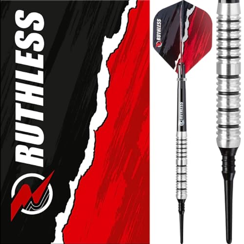 Ruthless Ranger Darts-Serie, weiche Spitze, 90 % Wolfram, 18 g Ranger II von Ruthless