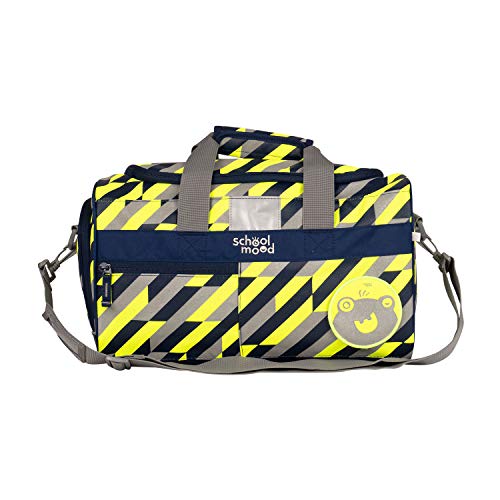 SCHOOL-MOOD Sporttasche, passend zum Schulranzen - in versch. Designs - Yannick (Neon Yellow) von SCHOOL-MOOD