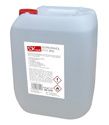 SDV Chemie Isopropanol Isopropylalkohol IPA 2-Propanol 99,9% 1x 10 Liter 10L Cleaner von SDV Chemie