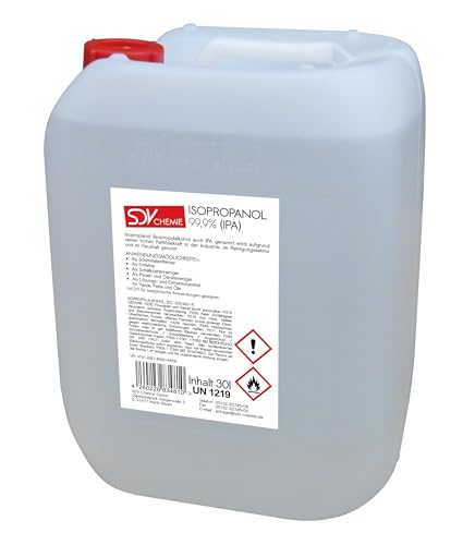 SDV Chemie Isopropanol Isopropylalkohol IPA 2-Propanol 99,9% 1x 30 Liter 30L Cleaner von SDV Chemie