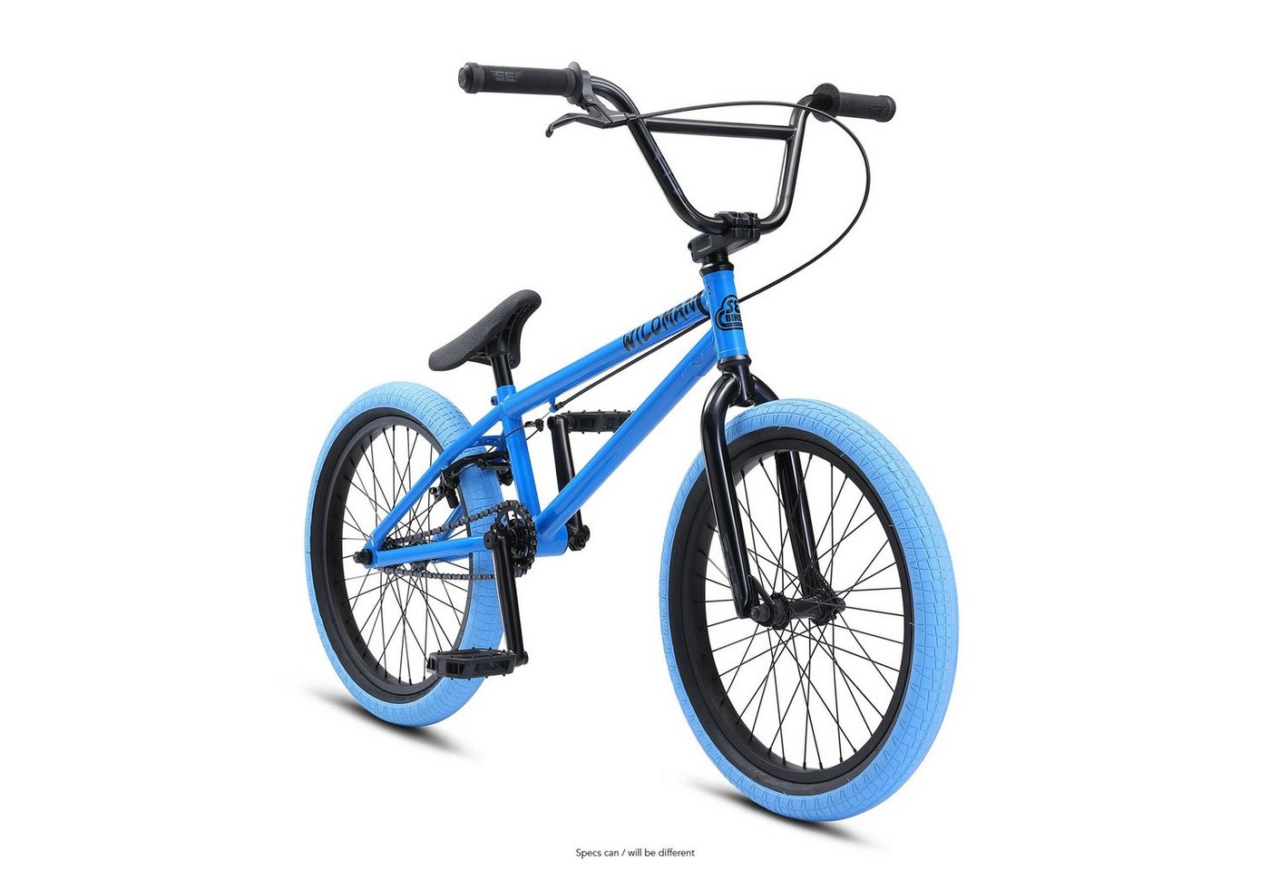 SE Bikes BMX-Rad Wildman, 1 Gang, ohne Schaltung, BMX Fahrrad 20 Zoll 130 - 155 cm Größe Bike für Kinder und Jugendliche von SE Bikes