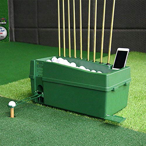SENDERPICK Automatische Golf Ball Spender - Kein Strom Erforderlich Golfball Dispensor Maschine Golf Training Grün Golfplatzgeräte Tool von SENDERPICK