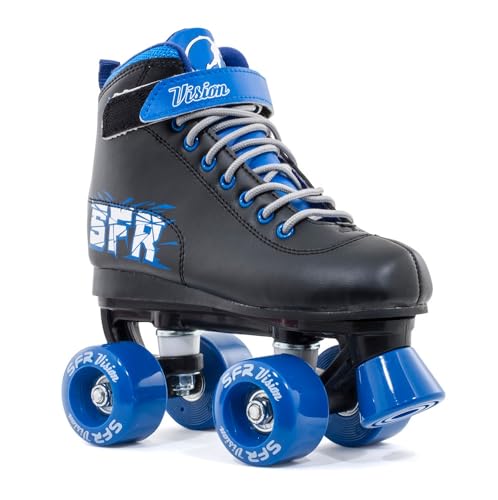 SFR Vision II Quad Skates, Schwarz / Blau - 35.5 von SFR