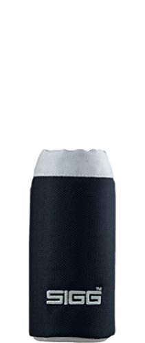 SIGG Nylon Pouch Black (0.4 L), modische Schutzhülle für jede SIGG Trinkflasche, handliche Flaschentasche aus Nylon, leicht isolierende Flaschenhülle von SIGG