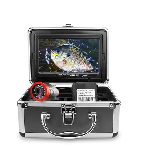 SIUKE 7-Zoll-DVR-Unterwasser-Angelkamera, tragbarer Video-Fischfinder für See- und Meeresangeln von SIUKE