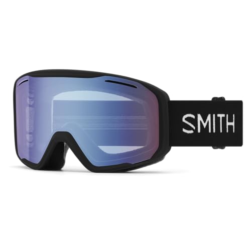SMITH OPTICS BLAZER Ski- Snowboardbrille BLACK - Blue Sonsor Mirror NEU von Smith