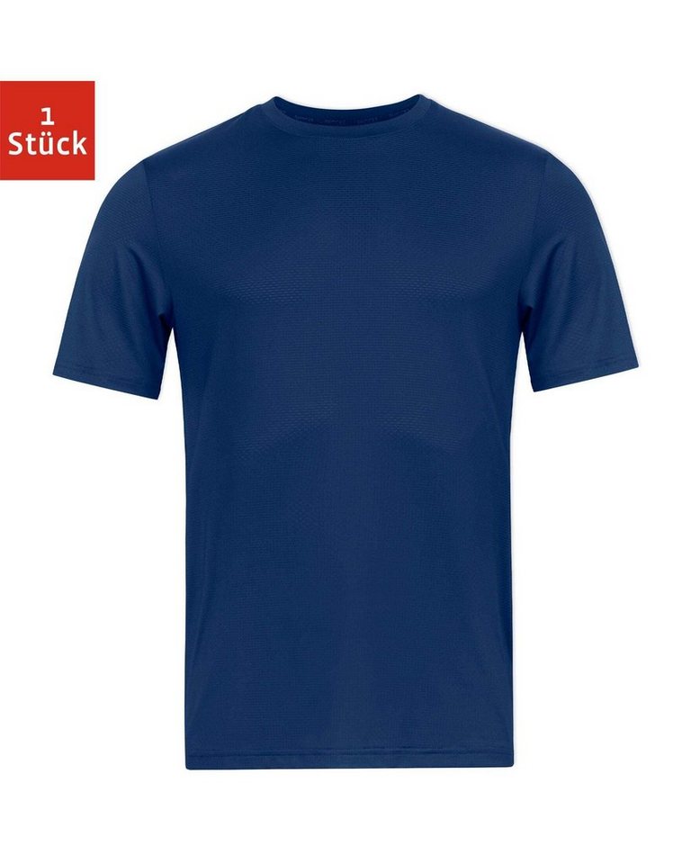 SNOCKS Trainingsshirt Sportshirt Herren Fitnessshirt (1-tlg) aus atmungsaktivem und schnell trocknendem Mesh von SNOCKS
