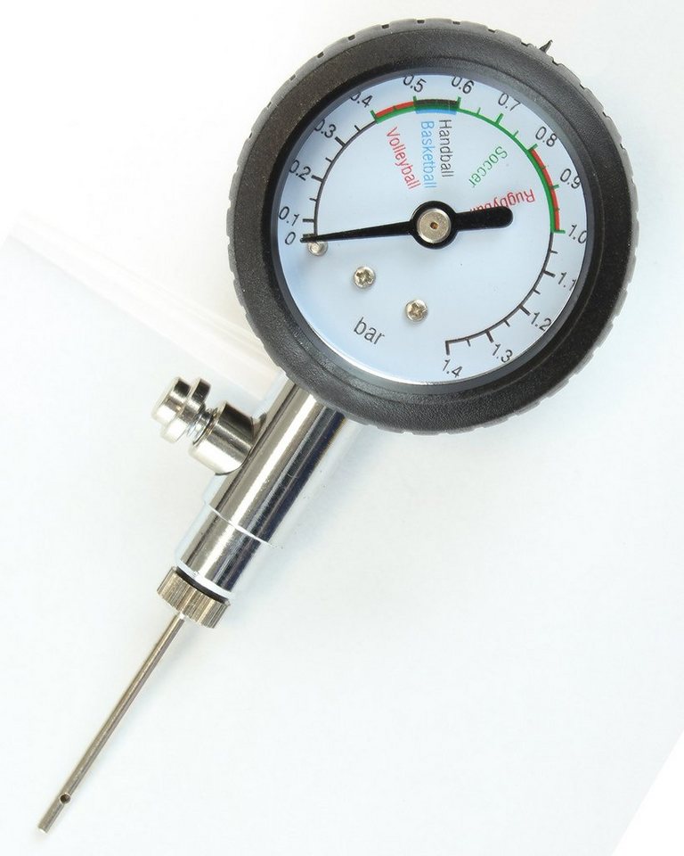 SPORTIKEL24 Luftdruckmessgerät Luftdruckmesser für alle Bälle von SPORTIKEL24
