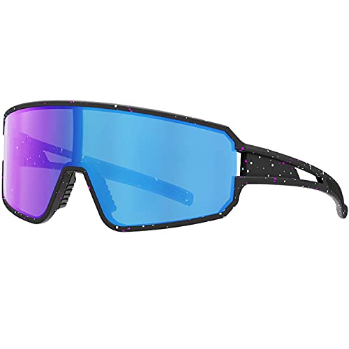 SPOSUNE Polarisierte Fahrradbrille für Herren und Damen, UV400 Fahrrad-Sonnenbrille – Sportbrille für Fahrrad, Baseball, Laufen, MTB von SPOSUNE