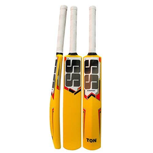 SS Boys Acc0224 Plastic Cricket Bat Cricketschläger, Yellow, 0 von SS