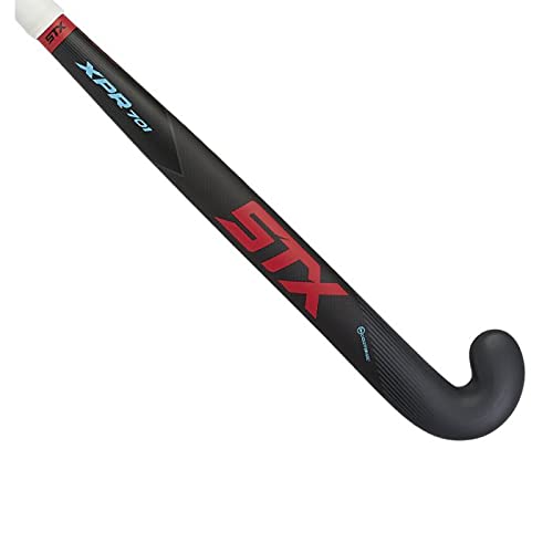 STX Xpr 701 Feldhockeyschläger, Schwarz/Rot/Himmelblau, 36.5 inches von STX