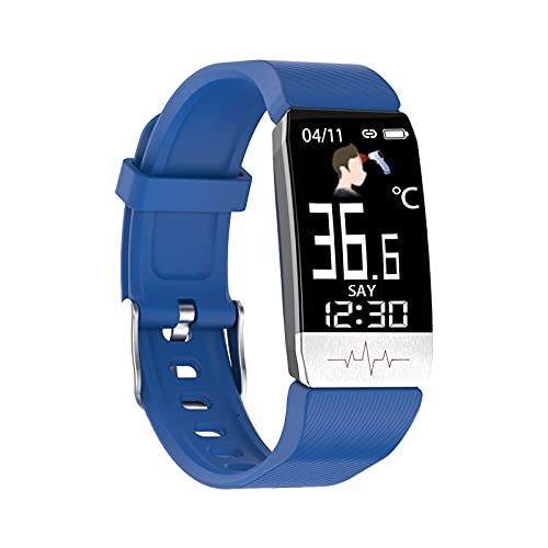 SUPBRO Fitness Armband mit Pulsmesser Wasserdicht IP68 Fitness Tracker Smartwatch 1,14" Farbbildschirm ECG PPG Aktivitätstracker Pulsuhr Schrittzähler Uhr Sportuhr für Damen Herren für iOS Android von SUPBRO