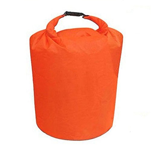 SUVIA Wasserdichte Tasche für Kanu, schwimmend, Bootfahren, Camping, Wandern, Kajak, 40 l, Orange/Violett/Gelb (zufällige Farbe) von SUVIA