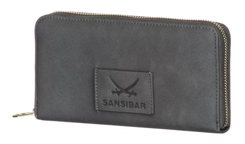 Sansibar Zip Wallet L Anthracite von Sansibar
