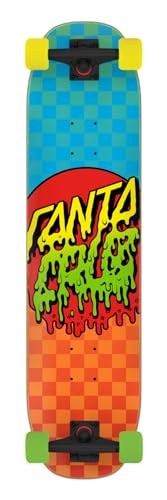SANTA CRUZ First Timer Rad Dot Komplett-Skateboard, 78,2 x 20,3 cm von Santa Cruz