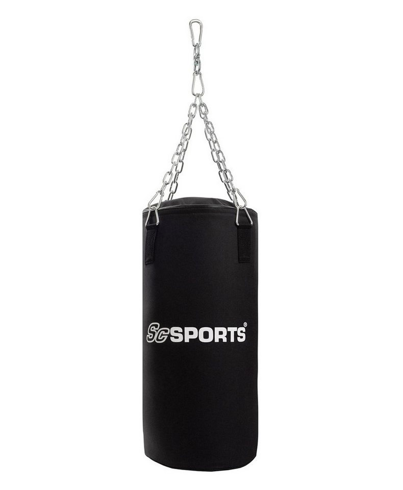 ScSPORTS® Boxsack 15/30 kg Punching Bag 60/120 cm Punchingsack für Erwachsene, Punching Bag für Kickboxen, MMA, Muay Thai, Kampfsport von ScSPORTS®