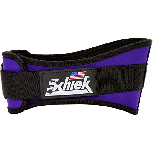 Schiek Sports Gürtel, unisex, bequem justierbar, Rückenbreite 15 cm, Unisex, SG_B00151WIKS_US, purpur, M von Schiek