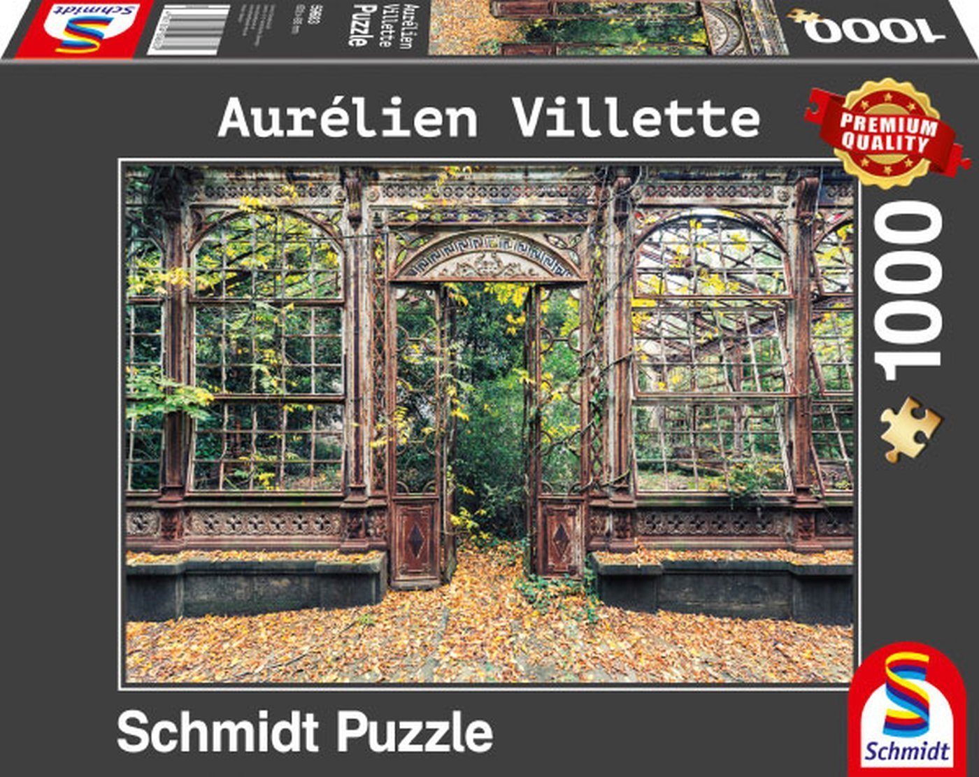 Schmidt Spiele Puzzle Bewachsene Bogenfenster, 1000 Puzzleteile von Schmidt Spiele