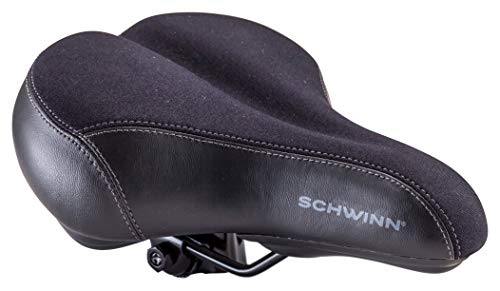 Schwinn Comfort Fahrradsitz Commute Gateway Erwachsene Fahrradsitz Schaumstoff Sattel Schwarz von Schwinn