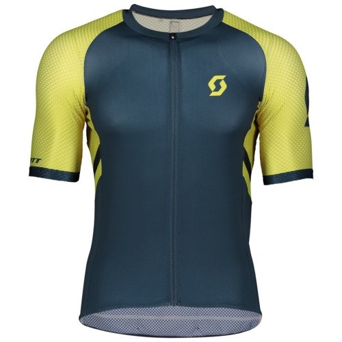 Scott Shirt M's RC Premium Climber s/sl - nightfall blue/lemongrass... von Scott Sports
