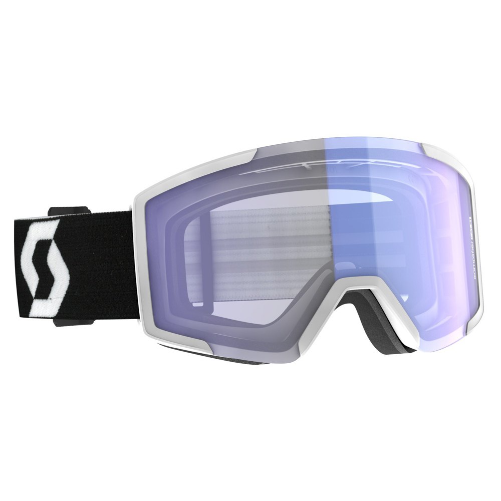 Scott Shield Ski Goggles Durchsichtig Enhancer Aqua Chrome/CAT 2 von Scott