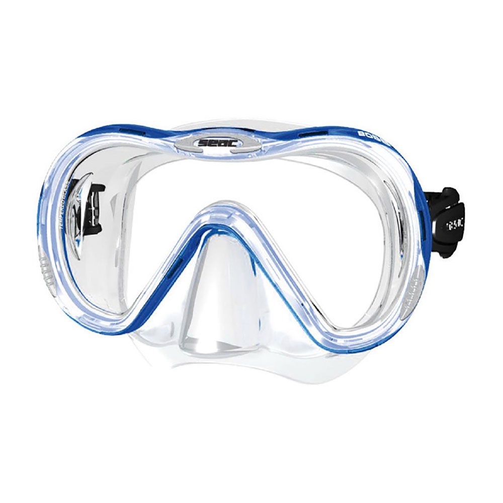 Seacsub Boss Diving Mask Durchsichtig,Blau von Seacsub