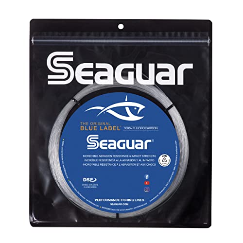 Seaguar Unisex-Erwachsene Big Game Blue Label 100% Fluorkohlenstoff-Vorfach, farblos, 180-Pounds von Seaguar