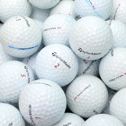 Second Chance Golfbälle 100 Taylormade Penta Lake B-Qualität, weiß, PRA-100-BOX-TM-PEN-B von Second Chance