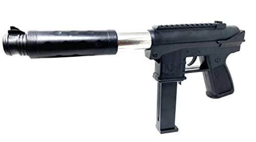 Uzi Airsoft Gun Federdruck 37cm RIS-Schiene, 0,49 Joule, 17 Schuss High Cap Mag von Seilershop