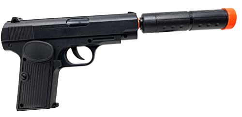 Seilershop Softair Gun Airsoft Federdruck Pistole P8SD 27cm 0,08 Joule von Seilershop
