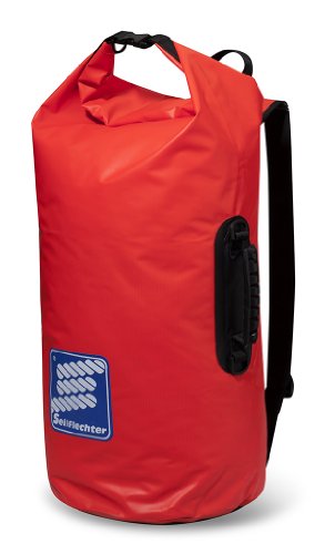 Transport Dry Bag Segeltaschen Rucksack rot wasserdicht ca. 40 Liter von Seilflechter