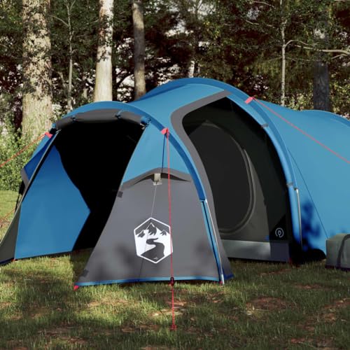 Campingzelt 3 Personen Blau 370x185x116 cm 185T TAFT, ShGaxin Caming Zelt, Camping Markise Zelt, Camping Tents, Camping-Zelt - 94391 von ShGaxin