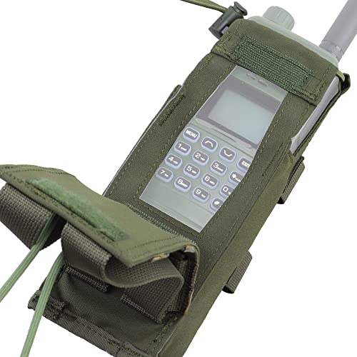 Taktische PRC 152 Drop-down Radio Tasche, Militär MOLLE Walkie-Talkie Tasche für Gürtel Jagdweste von Shanyingquan