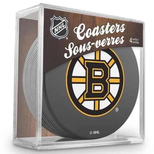 Sher-Wood Boston Bruins NHL Eishockey Puck Untersetzer (4er Set) von Sherwood