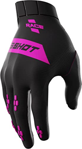Shot Race Motocross Handschuhe (Black/Pink,9) von Shot