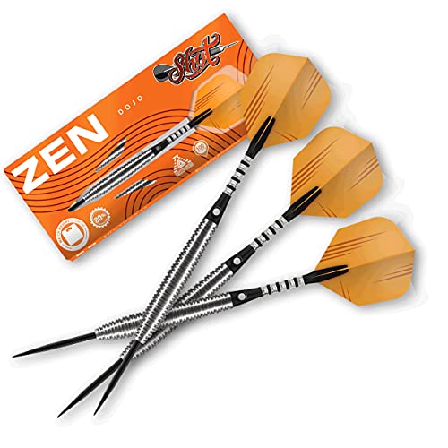Shot Steel Darts Zen Dojo 80% Tungsten Steeltip Darts Steeldart (23 Gr) von Shot!