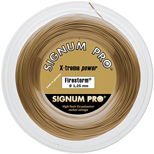 Signum Saitenrolle Firestorm, Gold Metallic, 200 m, 0255180242600016 von SIGNUM PRO