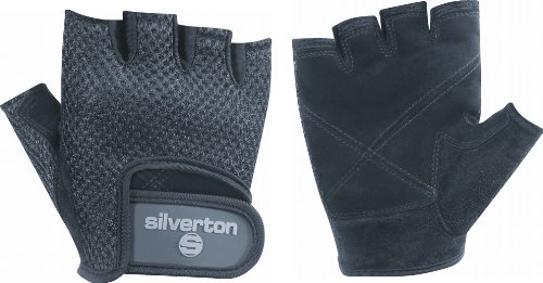 Silverton Fitness-gewichtheberhandschuh Trainingshandschuh Pro, 43110, schwarz, L von Silverton