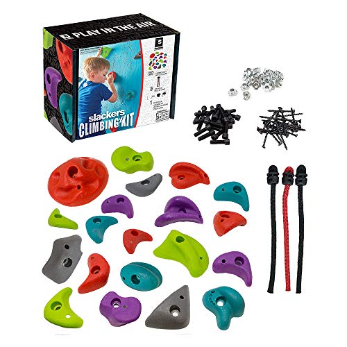 Slackers Climbing Kit (20 Stecker) für Jugendliche, Unisex, Mehrfarbig, Einheitsgröße von Slackers