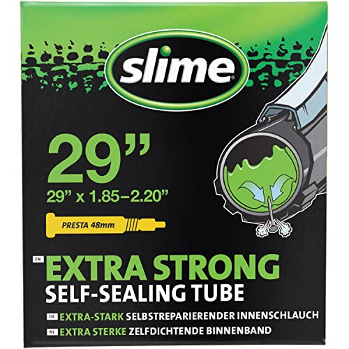 Slime Unisex – Erwachsene Smart Tube Schlauch, schwarz, Presta-Ventil, 47/54-622 mm (29 "x 1,85-2,20") von Slime
