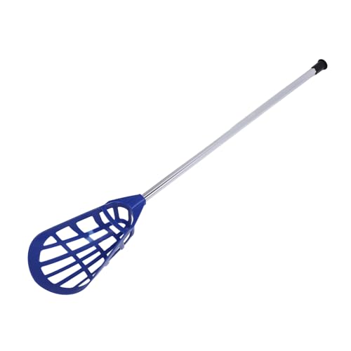 Socobeta Blauer Lacrosse-Stick aus Aluminiumlegierung für Anfänger, Kompletter Lacrosse-Trainingsstock Zum Lernen und Üben von Socobeta