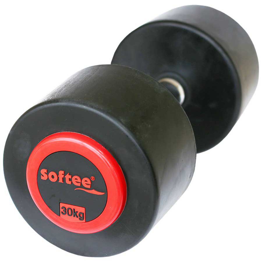 Softee Pro-sport 30kg Dumbbell Schwarz 30 kg von Softee