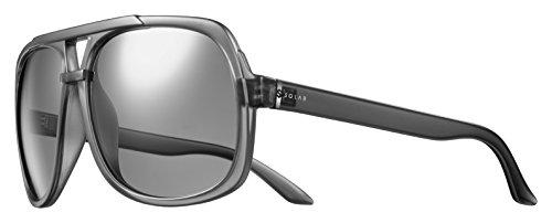 Solar Gaston Brille Sonnenbrille Unisex Erwachsene, Grau/Schwarz von Solar