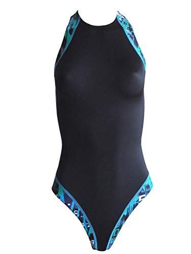 Solar Schwimmanzug mit Rückenreißverschluss schwarz, Gr. 38 von Solar